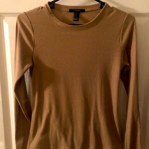 Tan forever 21 long sleeve